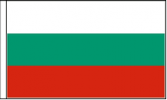 Bulgaria Hand Waving Flags